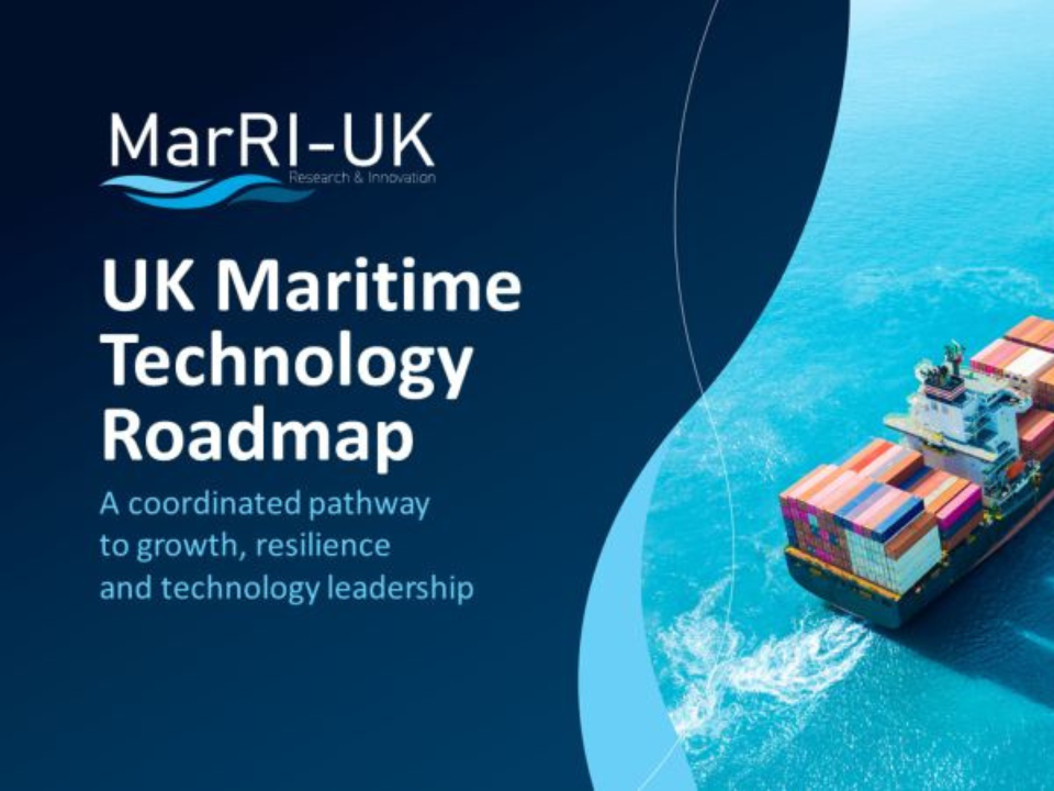 MarRI-UK Soft-Launches the UK Maritime Technology Roadmap