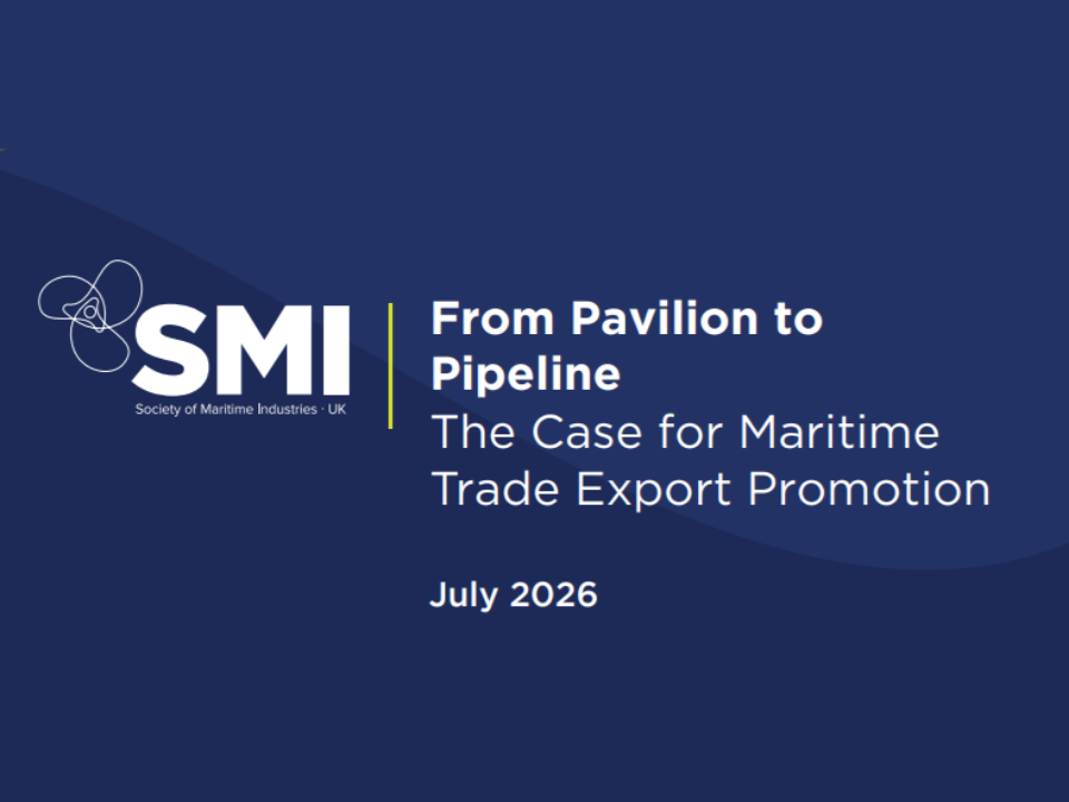 SMI Publishes Maritime Trade Export Promotion Report