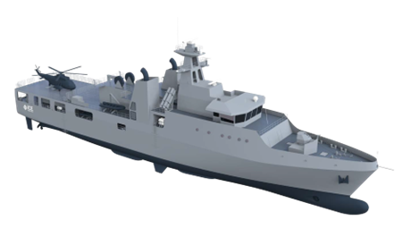 ICE Introduces its Thames Class Oﬀshore Patrol Vessel (OPV) Design