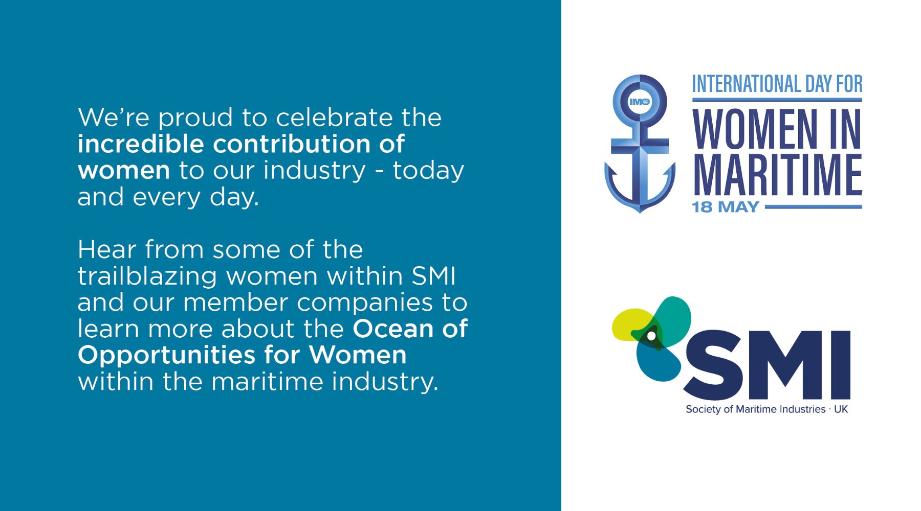 International Women in Maritime Day 2025 - Celebrating an Ocean of Opportunities