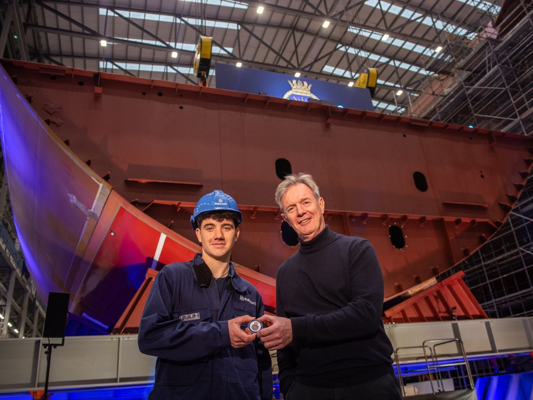 HMS Formidable Keel Laid as Babcock Demonstrates World-Class Capability