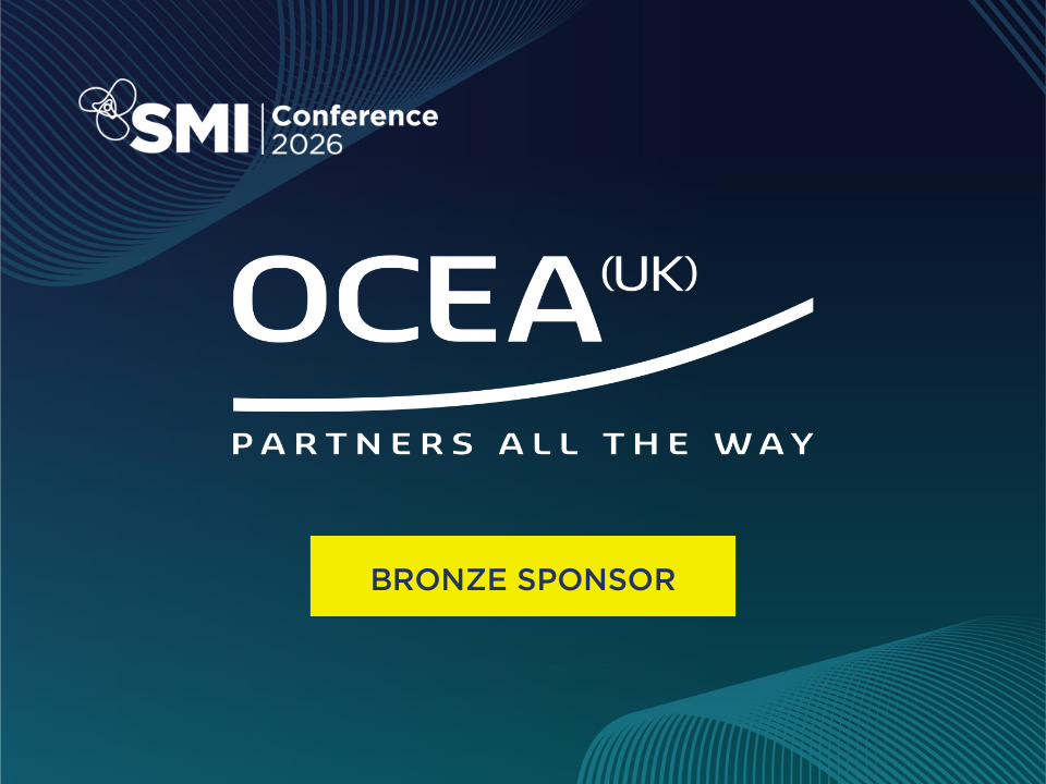 OCEA UK Announced as Bronze Sponsor for the SMI Conference 2026