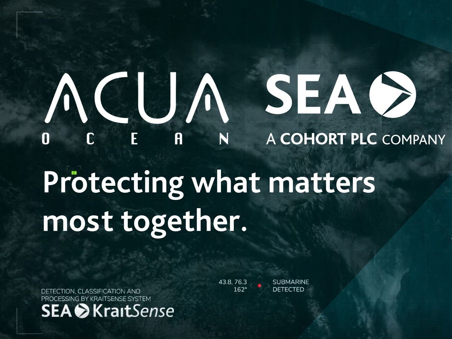 SEA and ACUA Ocean Sign MoU to Explore Deployment of Integrated ASW and ISR Capabilities Using Uncrewed Surface Vessels