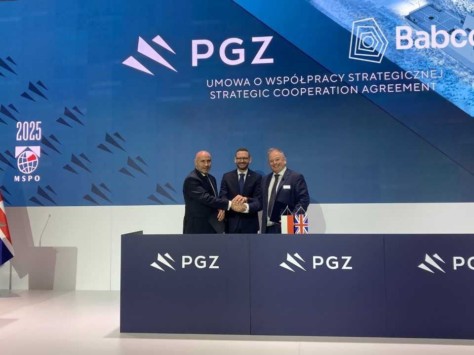 Babcock and PGZ to Expand Relationship Across Sea and Air Domains