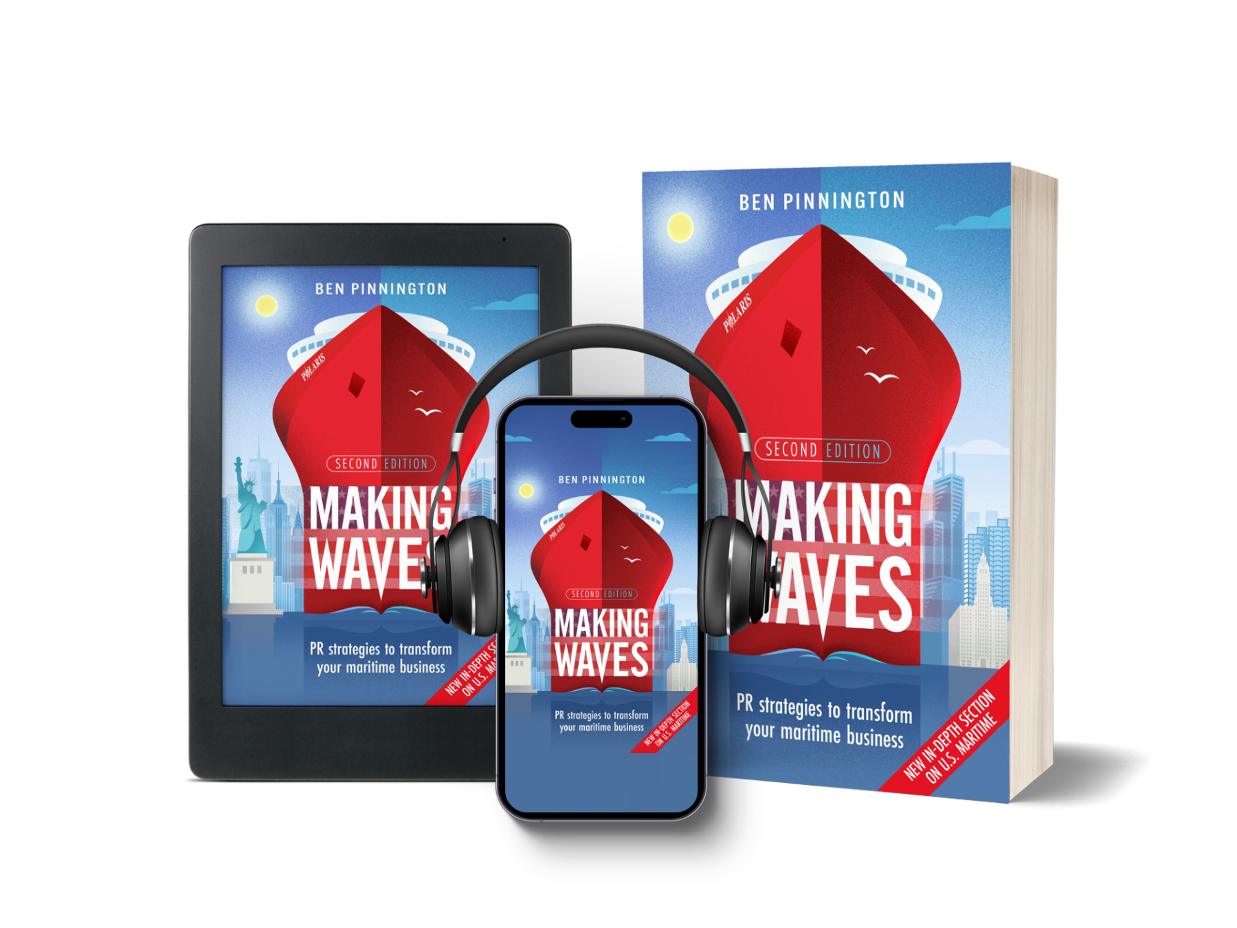 Polaris Media Founder Ben Pinnington Launches New Maritime PR Book Urging Maritime Business to Harness Sector’s New High Profile 