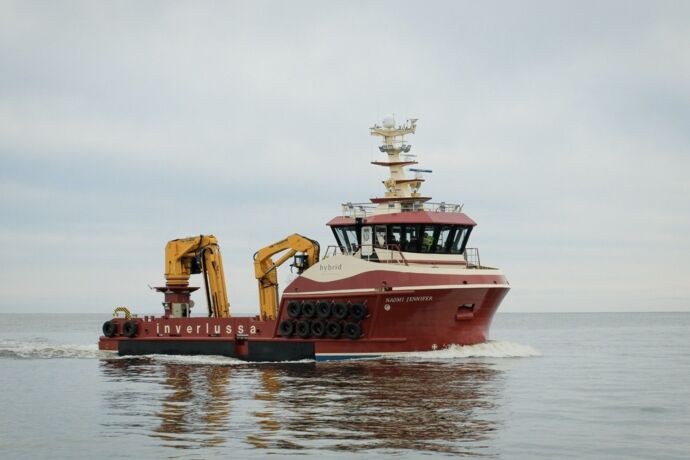 Macduff Ship Design Deliver Aquaculture Service Vessel 'Naomi Jannifer'.jpg