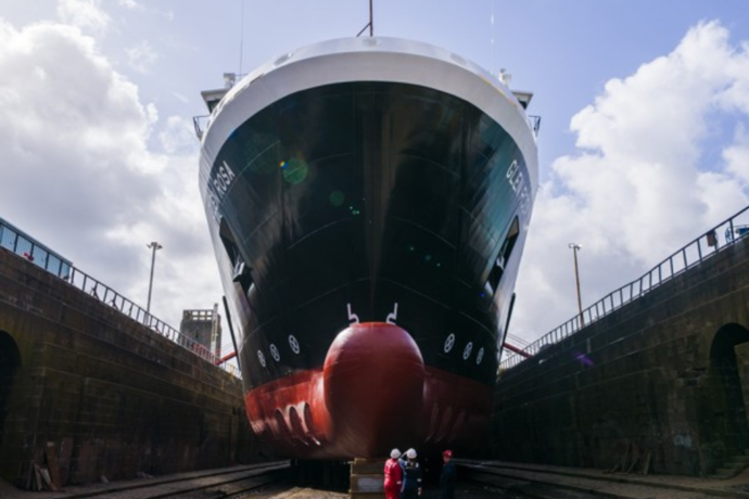 Glen Rosa successfully completes dry dock ahead of schedule.png